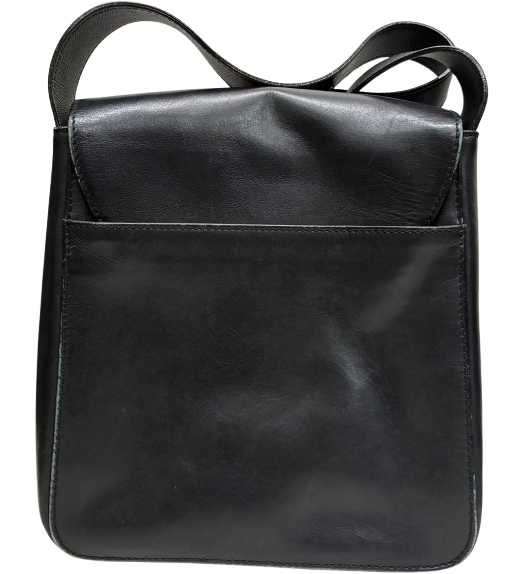 Bonia PVC Sling Bag Black