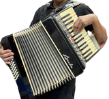 Baile 120 Bass Piano Accordion Black With Case