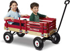 Radio Flyer AllTerrain Cargo Wagon For Kids Garden And Cargo Red
