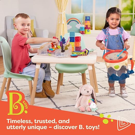Table and Chair Set- Furniture For Toddlers- 1 Craft Table & 2 Chairs