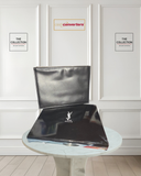 YSL Beaute Clutch PU Leather Black