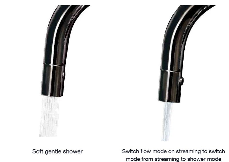 Cleansui F914BK Under Sink Water Purifier with Double Black Chrome Faucet
