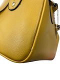 Coach Mustard Yellow Leather Mini Bennett Satchel