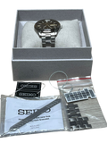 Seiko Mens Essential Stainless Steel Watch Gray Dial SUR343P1