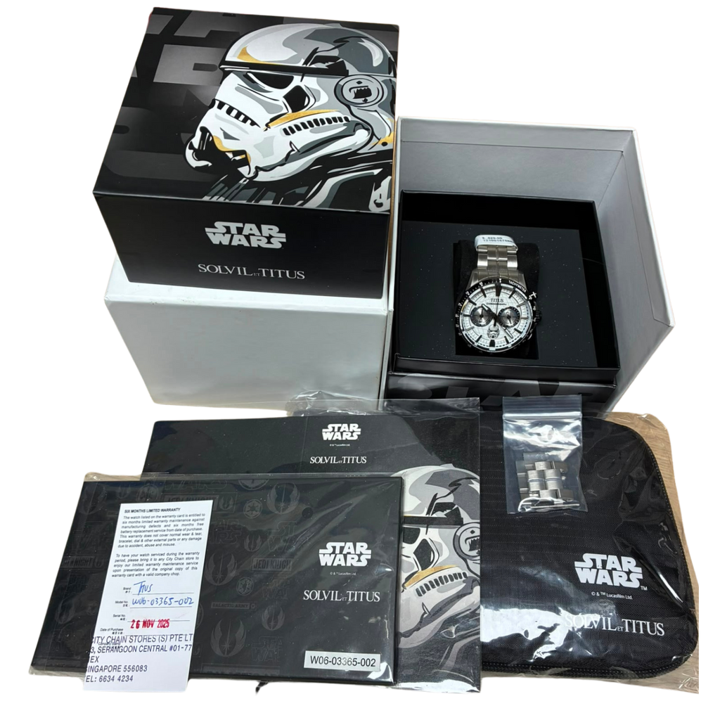Solvil Et Titus W0603365002 Star Wars Stormtrooper Limited Edition watch