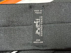 Hermes Silk Tie Black