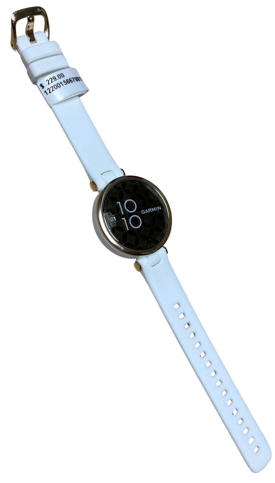 Garmin GM0100238450 Lily Sport Edition Smartwatch WhiteCreamGold