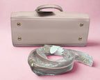 Samanthavega TwoTone Accent Ribbon Handbag