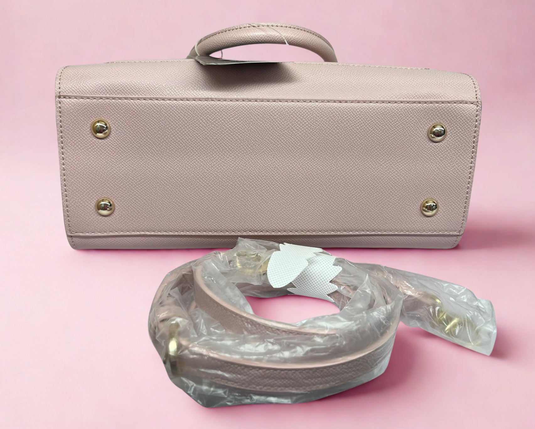 Samanthavega TwoTone Accent Ribbon Handbag
