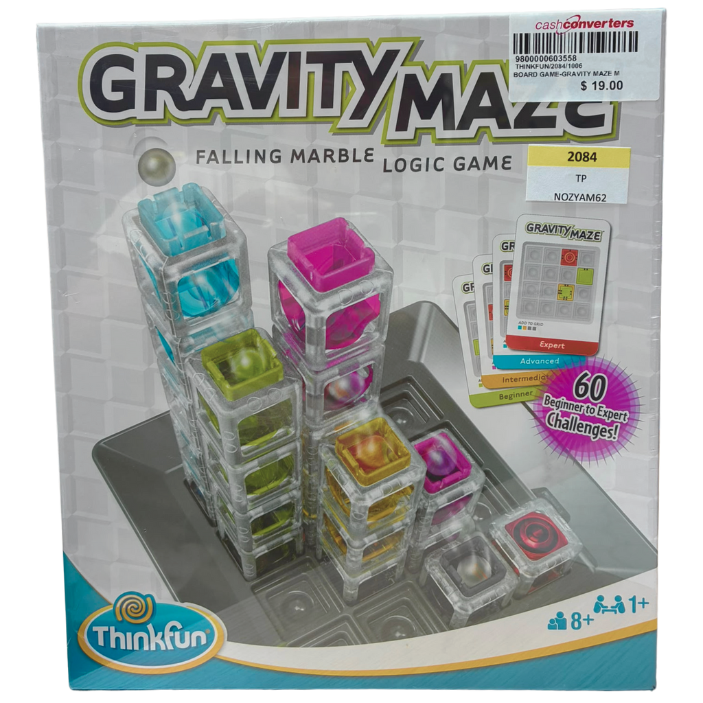 ThinkFun 1006 Gravity Maze Falling Marble Logic Game