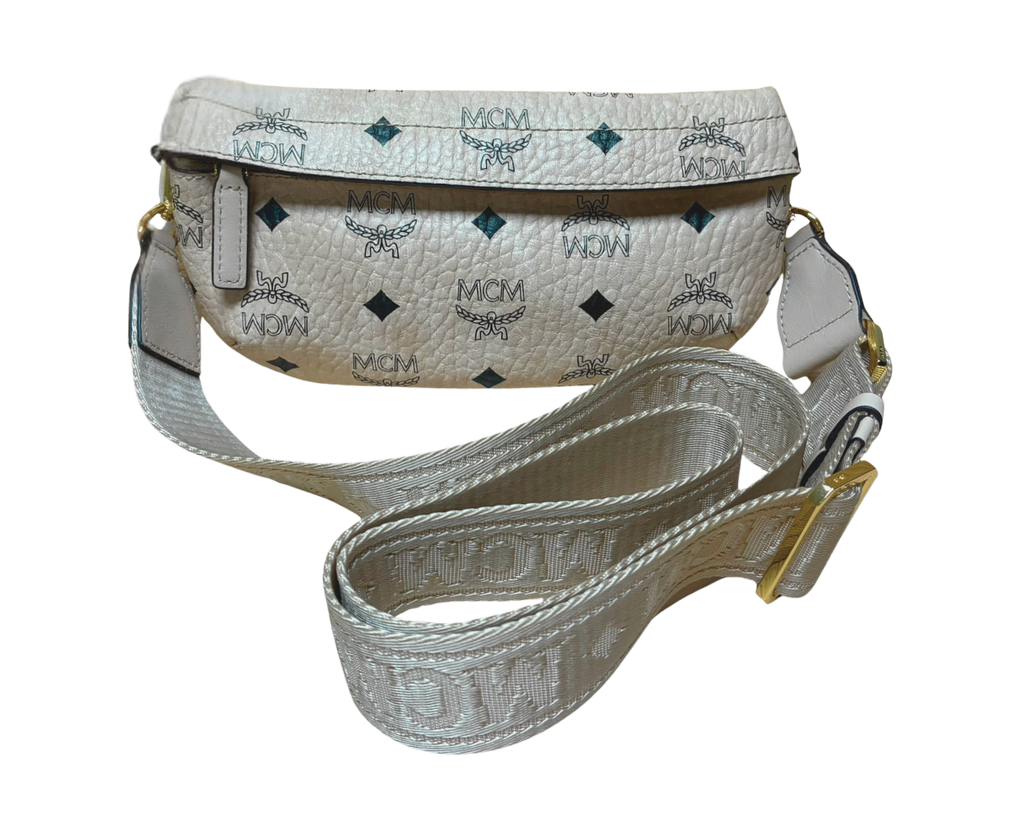 MCM Fursten Belt Bag Beige