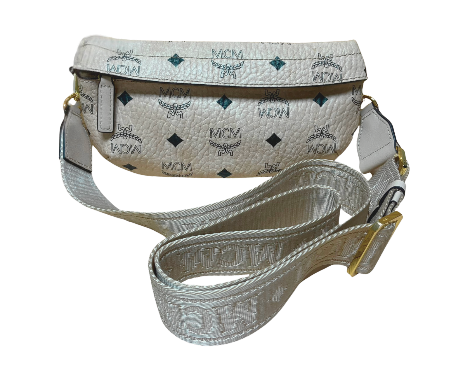 MCM Fursten Belt Bag Beige