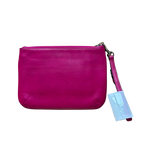 Coach Legacy Wristlet Leather Fuchsia