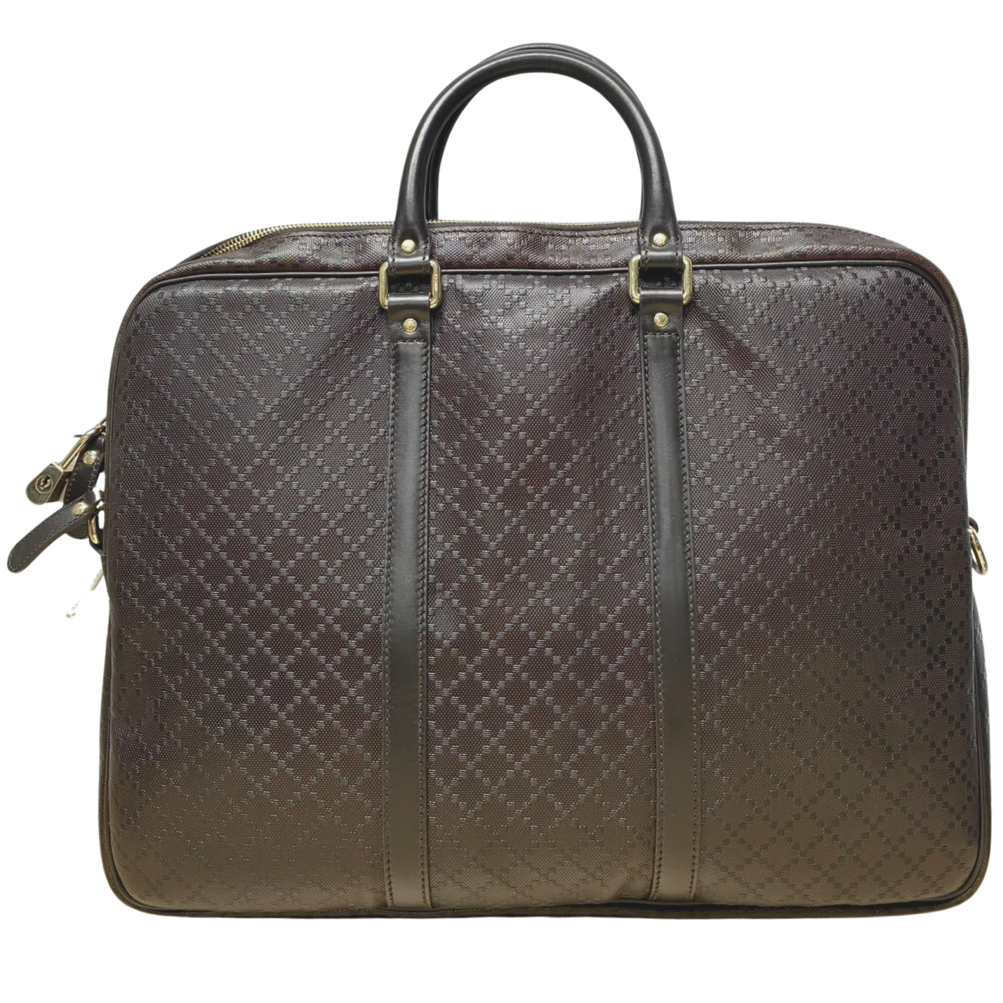 Gucci 208468 001998 Diamante Leather Briefcase Secondary image