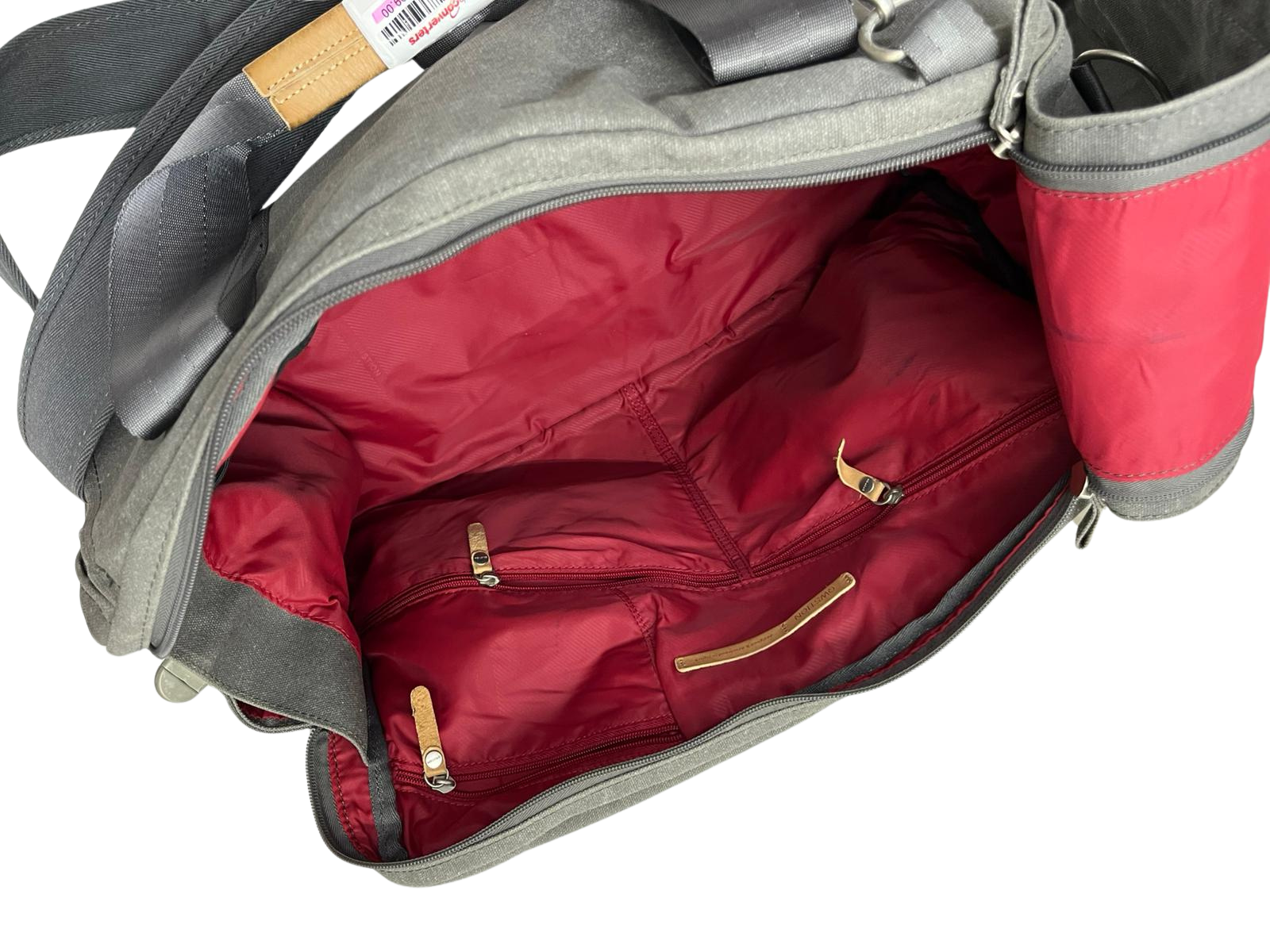Qwstion Weekender Canvas Tote Washed Grey