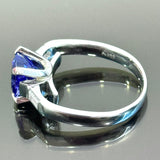 PT900 Tanzanite With Diamond Ring