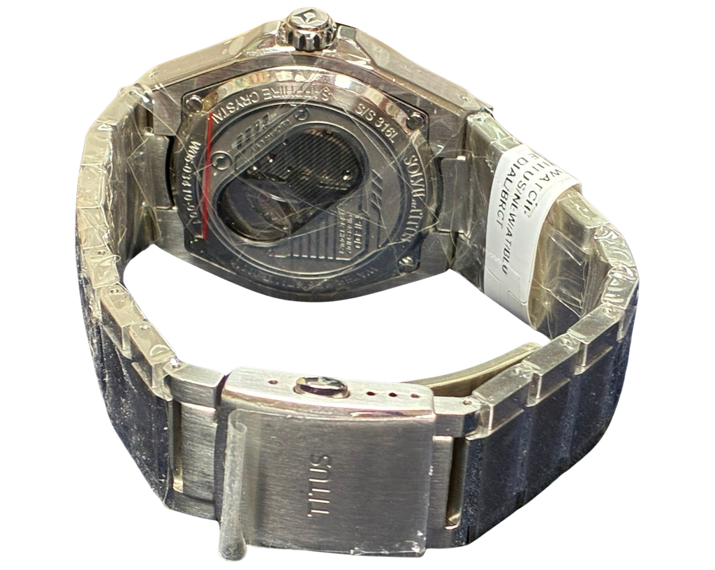 Solvil Et Titus W0603410001 Voyager MultiFunction Automatic Stainless Steel Mens Watch