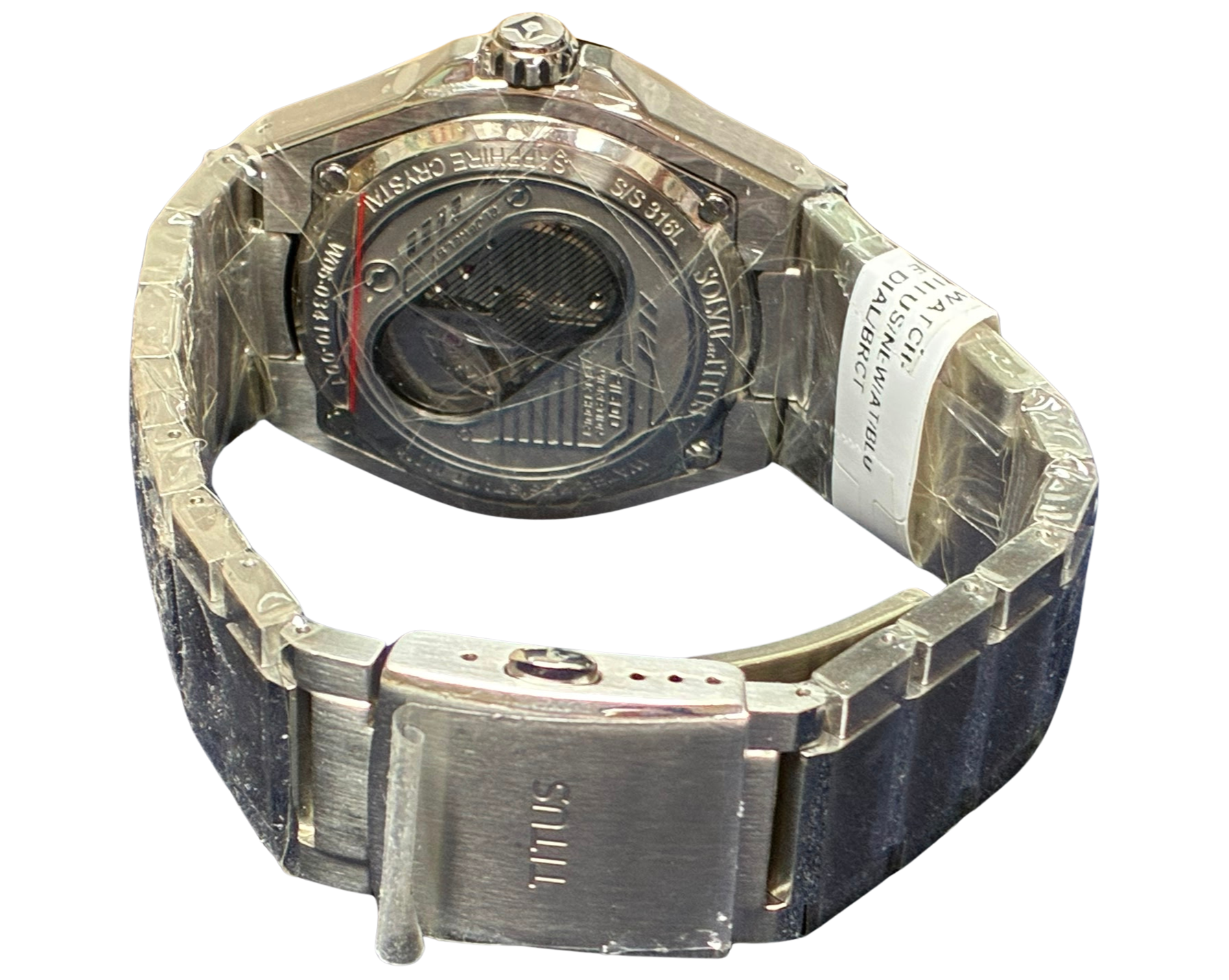Solvil Et Titus W0603410001 Voyager MultiFunction Automatic Stainless Steel Mens Watch