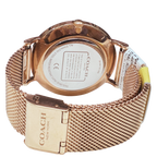 Coach CA.120.7.34.1599 Perry 36mm Rose Gold Mesh Womens Watch
