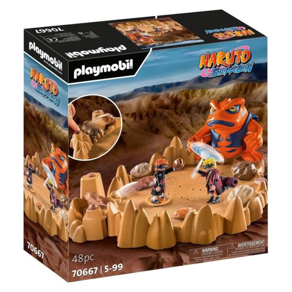 Playmobil Naruto Shippuden Naruto vs. Pain Set #70667 Main image