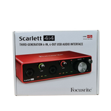 Focusrite Scarlett 4i4 3rd Gen USB Audio Interface