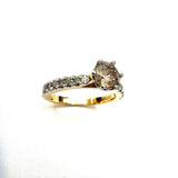 18KRG Diamond Ring