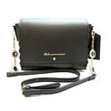 Jill Stuart, Black Leather Crossbody Bag