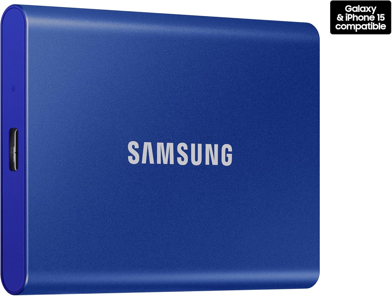 SAMSUNG T7 Portable SSD 500GB External SSD Blue Secondary image