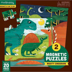 Mudpuppy 9780735355675 Mighty Dinosaurs Magnetic Jigsaw Puzzle