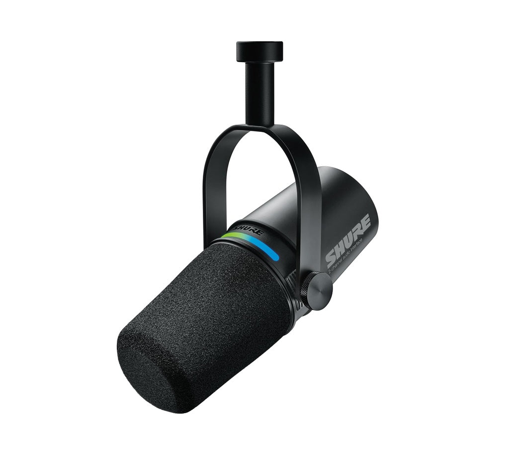 Shure MV7i USB-C Smart Micro with Integrated Interface | Microphone for Podcast and Musicians with 2 Channels, XLR and 1/4 Jack Inputs, USB-C for Mac, PC...