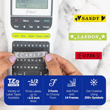 Brother P-touch, PTH110, Easy Portable Label Maker, Lightweight, QWERTY Keyboard, One-Touch Keys, White 8" x 4.3" x 2.2"