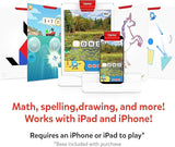 Osmo - Genius Starter Kit for iPad- 5 Hands-On Learning Games- Ages 6-10- Math, Spelling, Problem Solving, Creativity & More