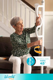 Stander Security Pole And Curve Grab Bar