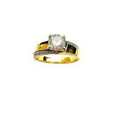 18KYG Diamond Ring