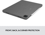 Logitech Combo Touch iPad Pro 12.9inch 5th Gen 2021 Keyboard Case