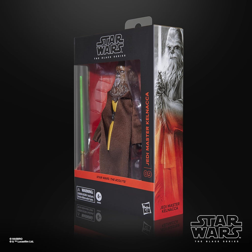 STAR WARS The Black Series Jedi Master Kelnacca The Acolyte Deluxe Collectible 6 Inch Action Figure