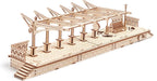 Ugears Railway Platform for Steam Locomotive Model