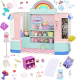 Glitter Girls – Candy Shop Playset With 200+ Pieces – Play Set For 14-Inch Dolls – Candies, Desserts & Accessories For Dolls – Rainbow Lights – 3 Years + – Sweet Shop