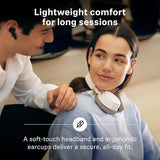 Sennheiser ACCENTUM Wireless Over-Ear Bluetooth Headphones with Mic, 50-Hour Battery Life, Hybrid Noise Cancelling (ANC), All-Day Comfort and Clear Voice Pick-up for Calls, 10 Min Quick Charge, Black