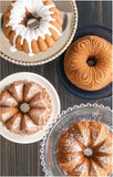 Nordic Ware 91377 Bundt Quartet Pan, quotL x 12.38&quotW x 2.47&Quoth, Gold