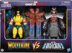 Marvel Legends Series Gamerverse Wolverine vs Marvel Silver Samurai Action Collectible Figures