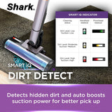 Shark EvoPower System IQ and IQ Cordless Vacuums Smart iQ PRO with Auto Dirt Detect Auto Empty Convenience Strong Suction Power and Ultralight at 2kg Shark CS851SMMVAE