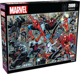 Buffalo Games - Marvel - Spider-Verse - 2000 Piece Jigsaw Puzzle for Adults Challenging Puzzle Perfect for Game Nights - Finished Puzzle Size is 38.50 x 26.50