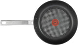 T-fal C51705 ProGrade Titanium Nonstick Thermo-Spot Dishwasher Safe PFOA Free with Induction Base Fry Pan Cookware, 10-Inch, Black