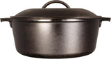 Lodge Cast Iron Dutch Oven With Handle Holders 5quart
