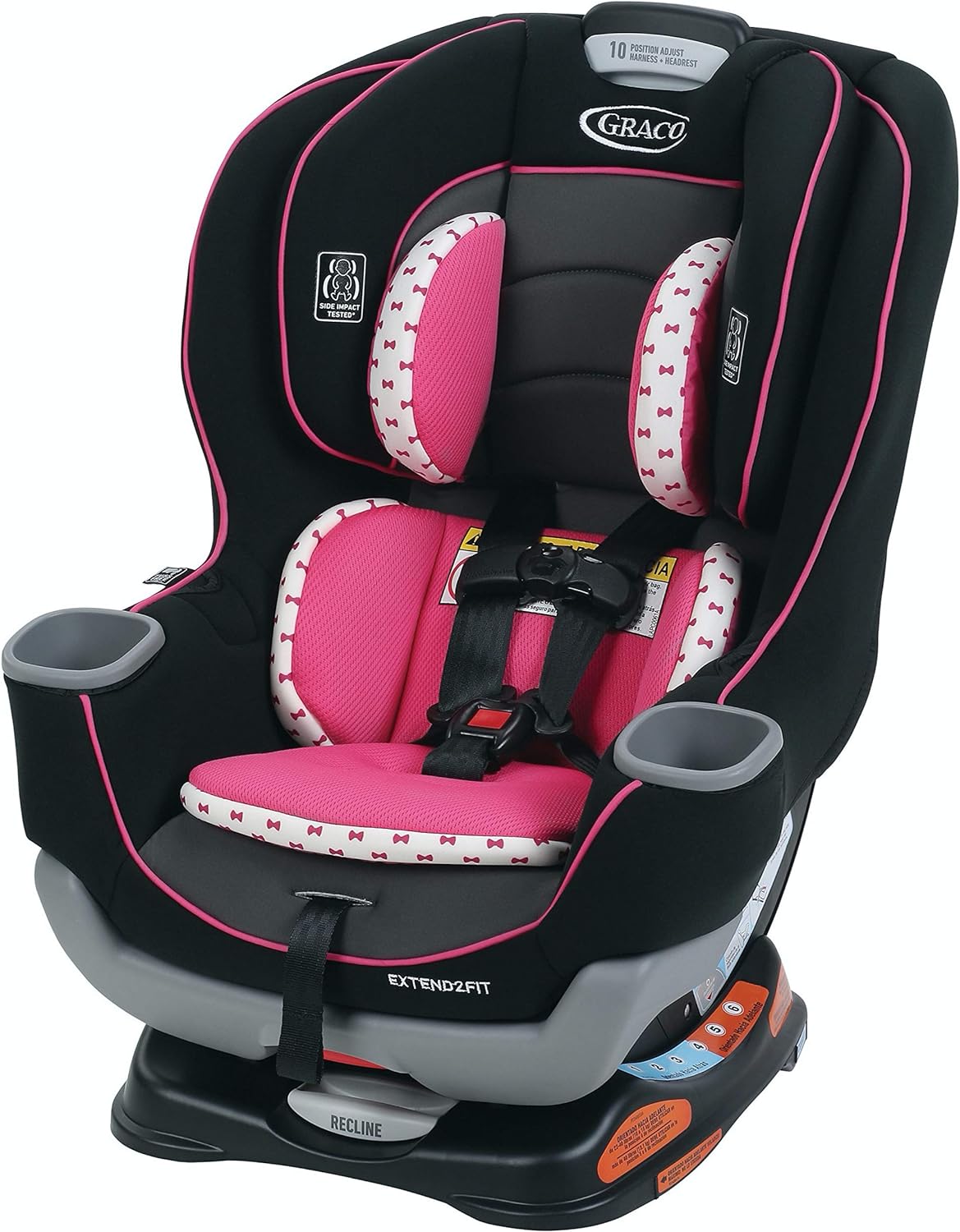 Graco Extend2Fit Convertible Car Seat, Kenzie, 2-in-1 Main image
