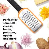 Oxo Good Grips 11216100 Coarse Etched Grater Orange