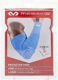 McDavid 6500 Hex Shooter Arm Sleeve, Large, Carolina Blue