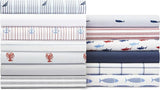 Nautica - Queen Sheet Set, Cotton Percale Bedding Set