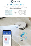 ECOVACS DEEBOT N8+ 3-in-1 Robot Vacuum Cleaner,with dTOF Laser Detection, 2.5L Auto-Empty Station,2300Pa Suction Power,Multi-Floor Mapping, Virtual Boundary,Carpet Detection